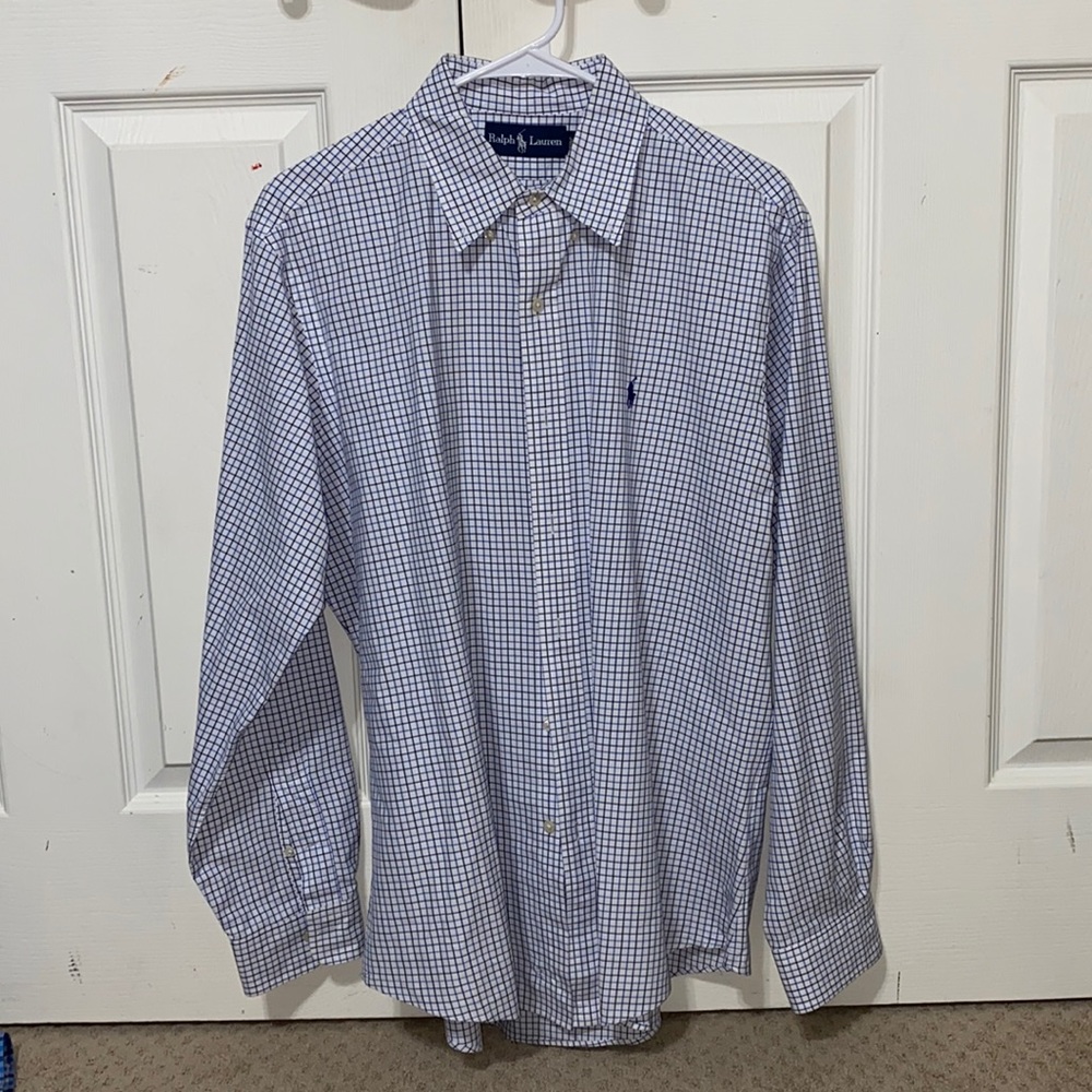 polo ralph lauren button up shirt
